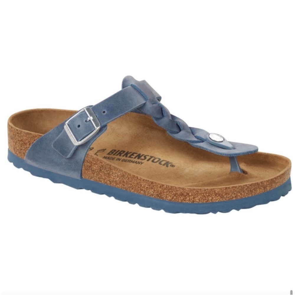 Birkenstock Gizeh Braided Dusty Blue 37